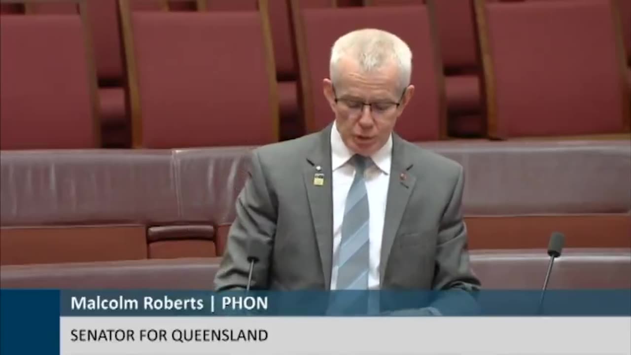 Senator Malcolm Roberts: ‘Net Zero Means Net Zero Food, Freedom and Travel’