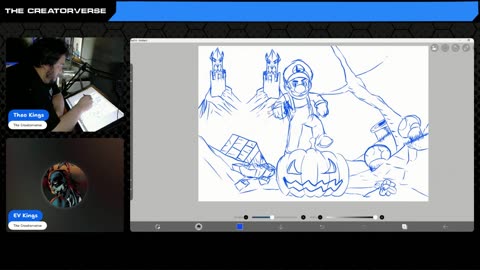 Inktober In The Creatorverse - Comics and Monsters - Part 4 - EP 24