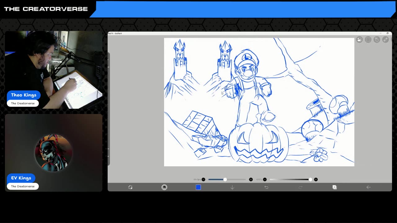 Inktober In The Creatorverse - Comics and Monsters - Part 4 - EP 24
