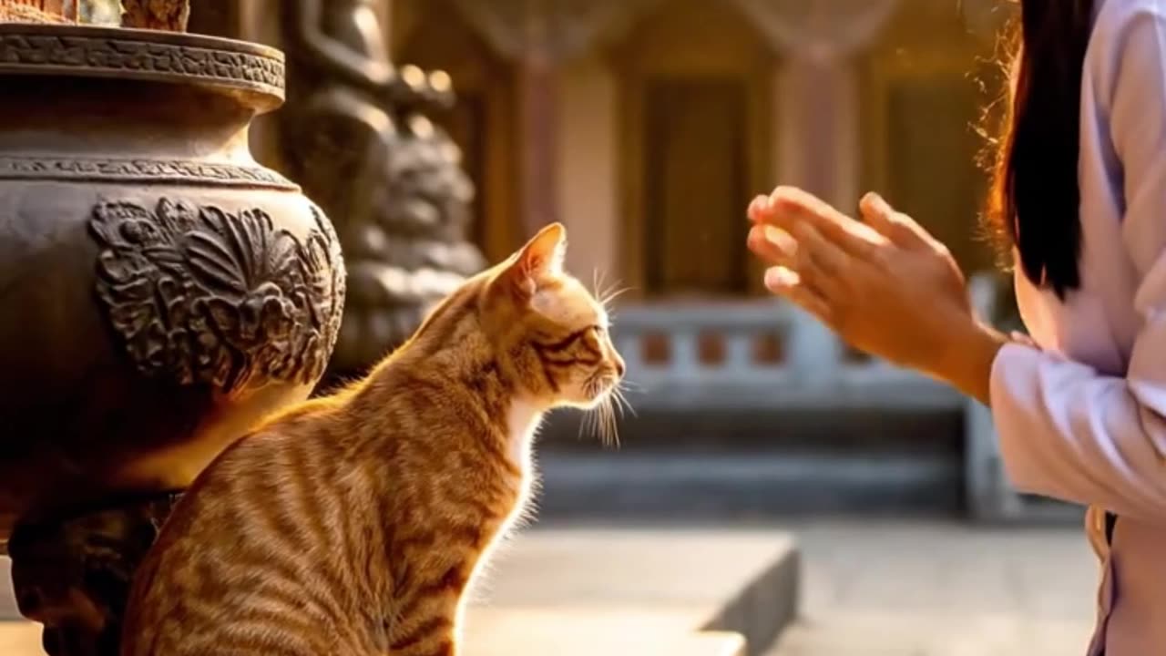 Temple cat