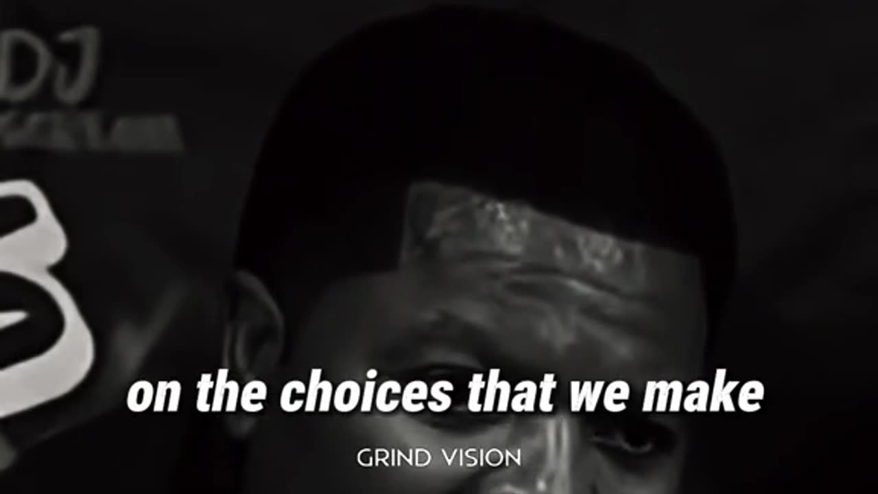 Two things we get every day is a chance and choices