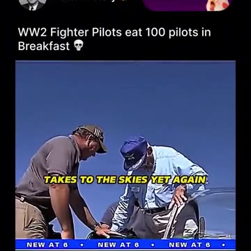 This WW2 pilot just spanked the newer pilots!