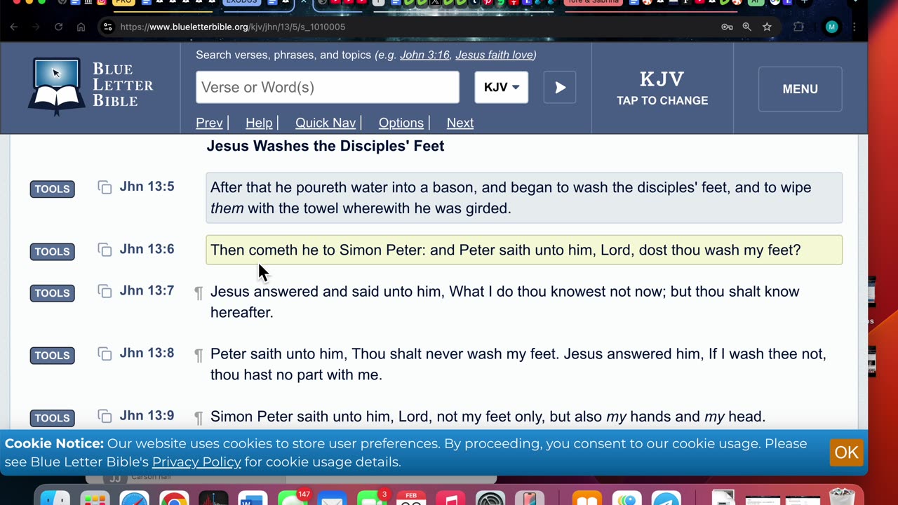 2/28/25 Exo 30:17-21 FATHER’S WORD is What Cleans you from Inside then out