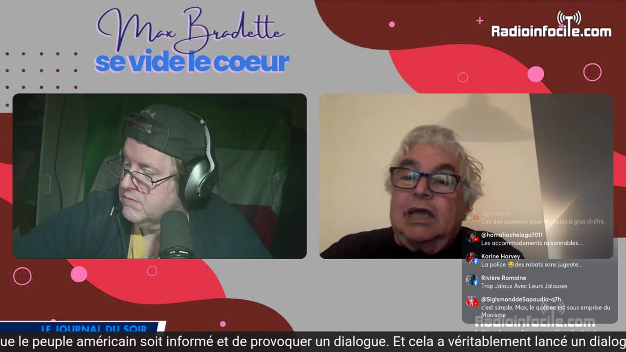 En direct sur RadioInfoCite.com