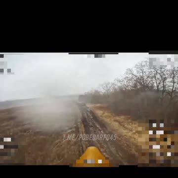 Destruction of a rare Swedish articulated all-terrain vehicle