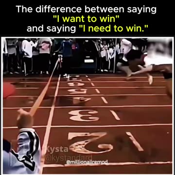 There’s a big difference between wishing and deciding. 💡