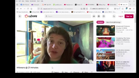 Infowars @ 21 minutes (October 3, 2025)