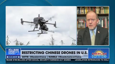 RESTRICTING CHINESE DRONES IN U.S.