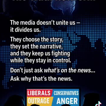 The media doesn't unite us - it divides us.