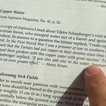 Tartaria, water, and copper