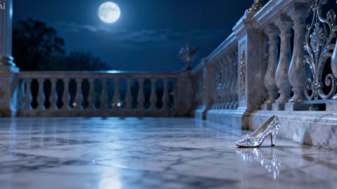 The Glass Slipper Left Behind, Cinderella Gone Forever