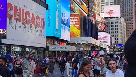 Times Square 42nd Street New York City Manhattan America USA