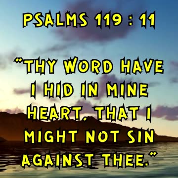 Psalms 119:11