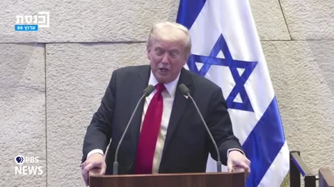 WATCH: Trump Urges Netanyahu Pardon, Hails Hostage Release in Israeli Parliament Speech