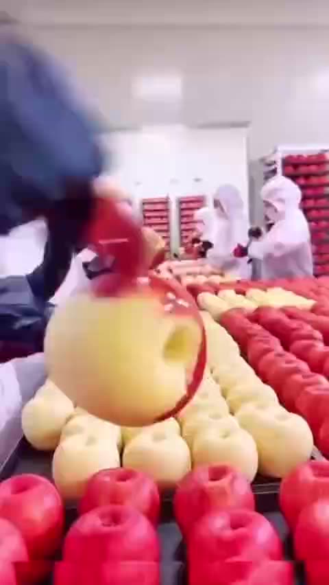 Painting Apples? ... but why wear hazmat suits?