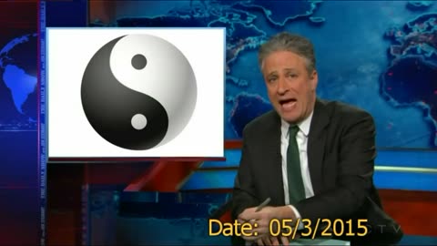 Jon Stewart copying me?