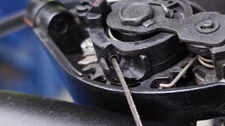How to quickly replace a bicycle gear cable
