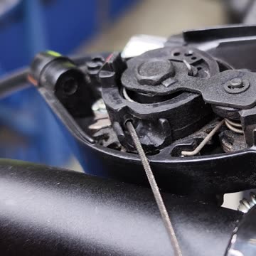 How to quickly replace a bicycle gear cable