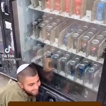 They Even Pillage West Bank Vending Machines