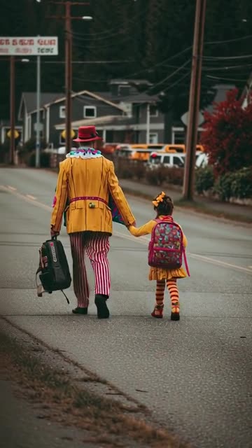 The next day, something strange happened.