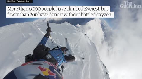 🤯✨ First Person to Climb Everest and Ski Down Without Oxygen! | FeedMyCuriosity