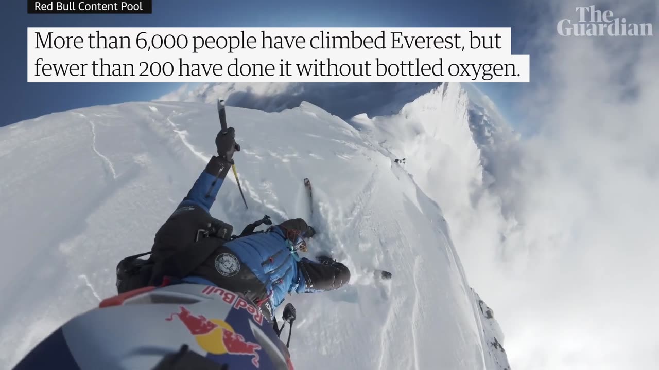 🤯✨ First Person to Climb Everest and Ski Down Without Oxygen! | FeedMyCuriosity