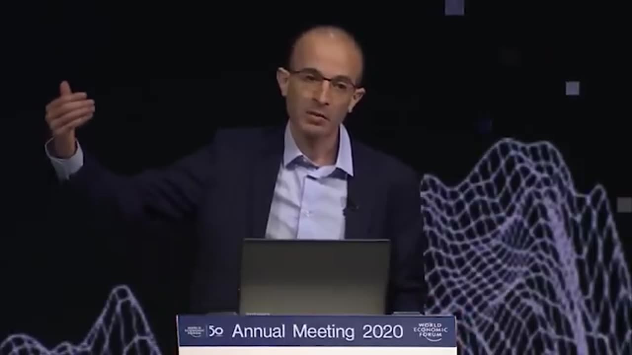 Yuval Noah Harari tells the WEF: "Just imagine North Korea in 20 years