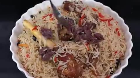 Afghani Kabuli Pulao Recipe - National Dish of Afghanistan