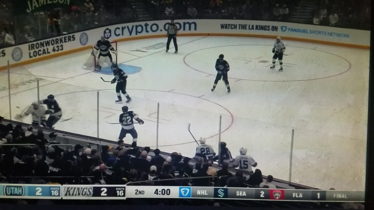 UTA vs LAK - Kings Win 5-3