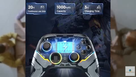 EasySMX X15 PC Controller - Enhanced Wireless Bluetooth Controller with Hall Joy