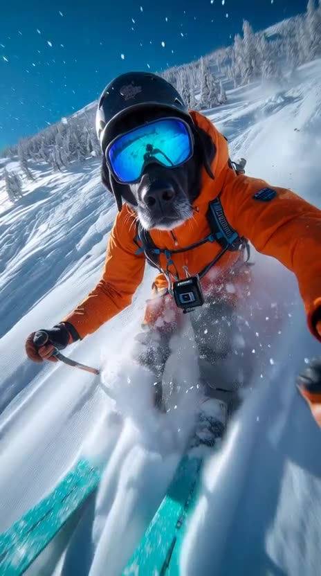 anthropomorphic_black_labrador_skier_upright_human_stance