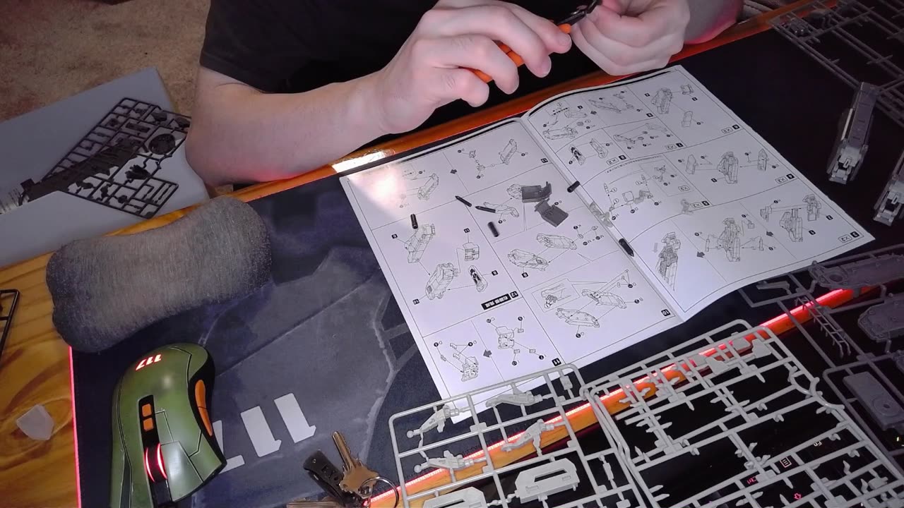 Completing Rex's Legs! Metal Gear Rex Model Building