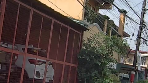 Gorgeous Sky on Mascardo Street in Kawit in Cavite in the Philippines