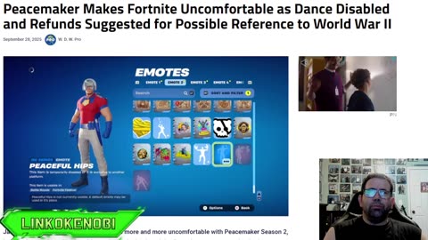 Fortnite banning Peacemaker Hip Dance Emote Due To Nazi Reference In Peacemaker Season 2 Show