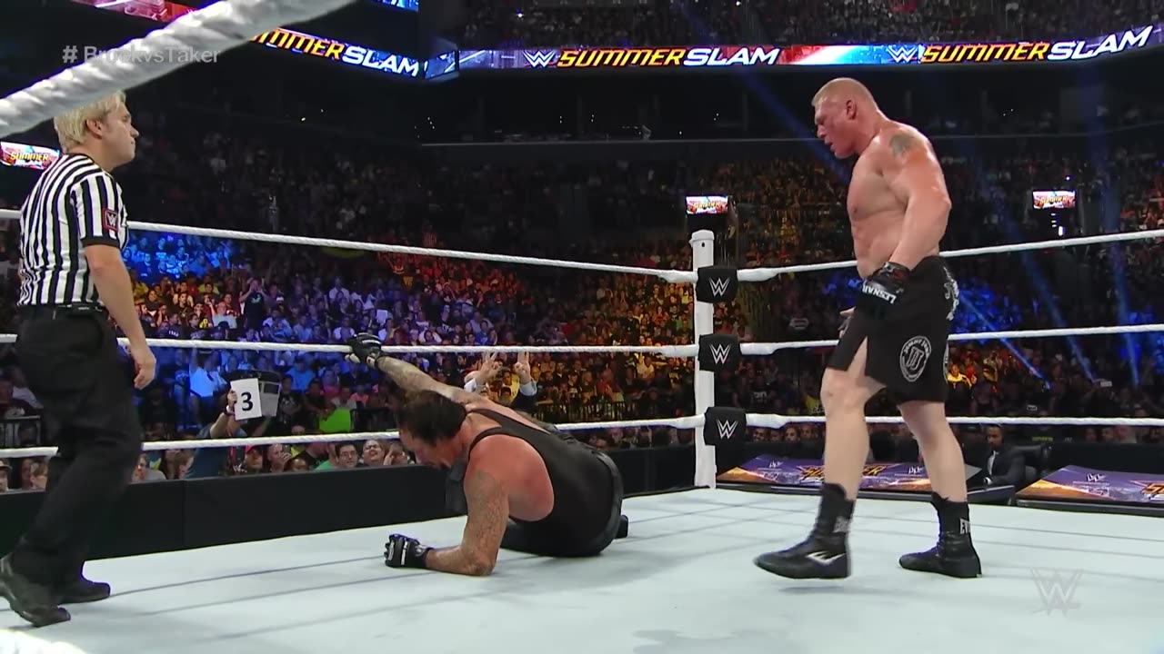 FULL MATCH - Brock Lesnar vs. The Undertaker: SummerSlam 2015