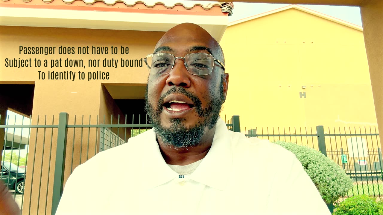 IS getting out the Vehicle a lawful order for you?