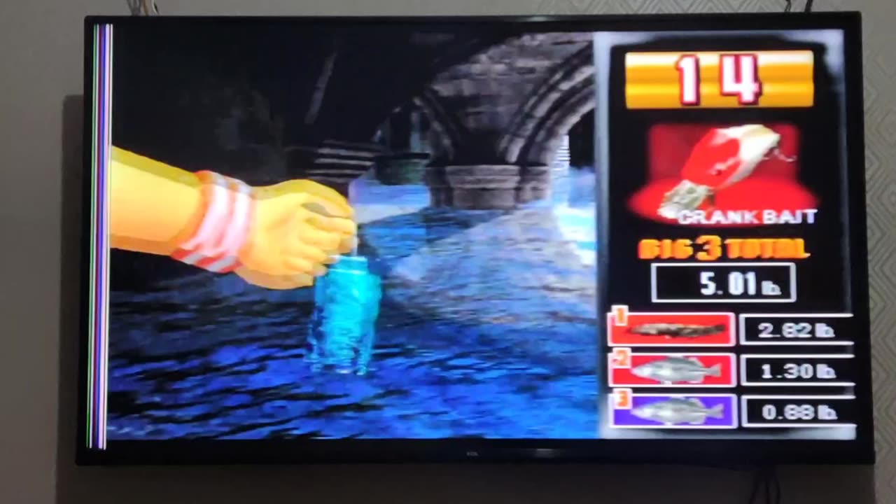 This for me is the best fishing game of PlayStation 1
