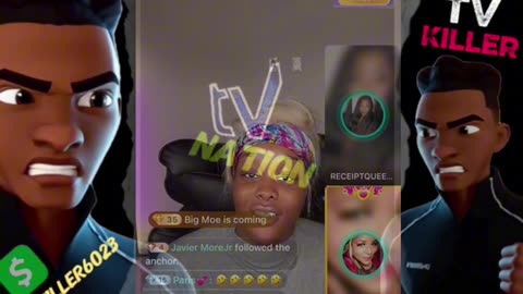 SISTA GIRL & RECEIPT QUEEN GOES TO WAR IN MADAM LO LIVE