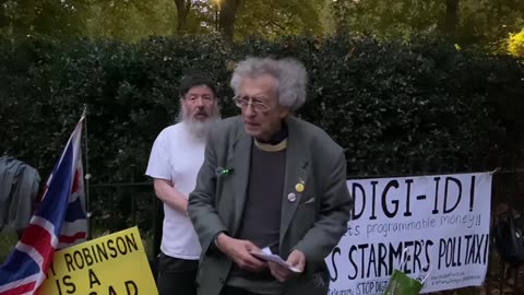 Piers Corbyn & Patriotic Twins, speakers corner, 19/10/25