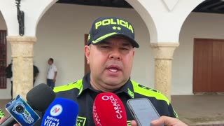 GELVER YECID PEÑA, COMANDANTE DE LA POLICÍA DE CARTAGENA