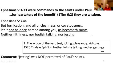 November 2, 2025 - Ephesians 4:25-5:21 - Be Ye Followers of God
