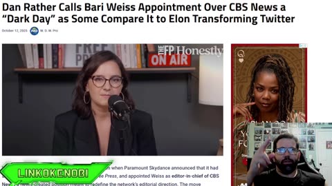 Dan Rather Wishes Bari Weiss Bad Luck