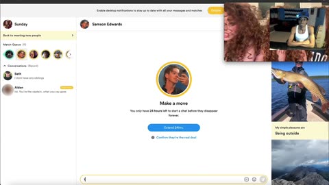 reacting to Kalogeras Sisters TRY ONLINE DATING!