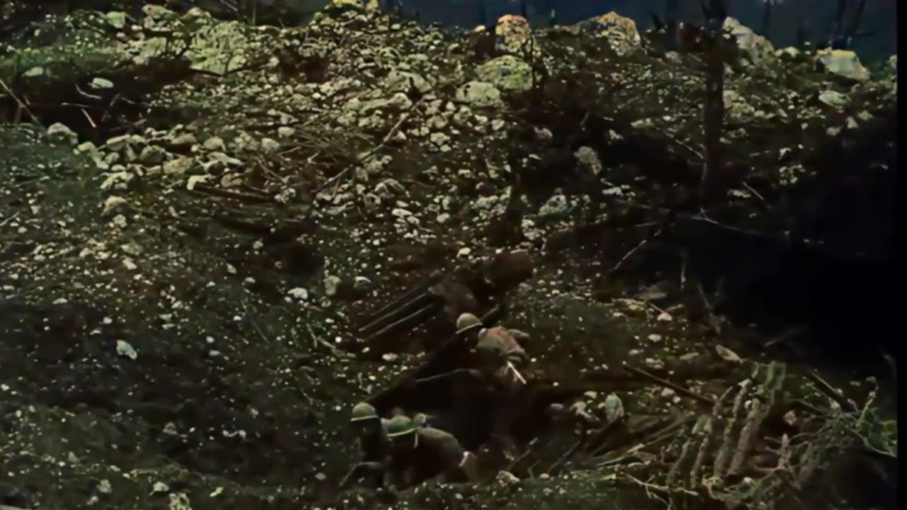 Italian Frontline Artillery Positions 1918