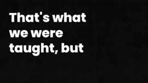 We were lied to in our medical training! You won't believe this!