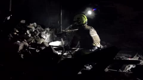 Medic among four killed in Russian drone strike on Kyiv, says Ukraine