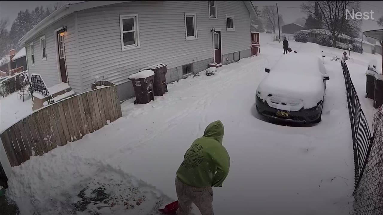 When You Jinx Yourself Shoveling a Snowy Driveway