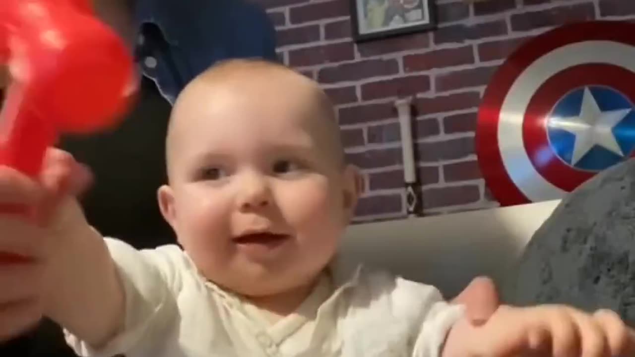 Cute babies Hysterical Laugh 🤣 🥰 #baby #laugh #funny