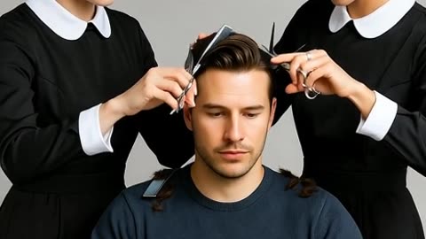 At the hairdresser II