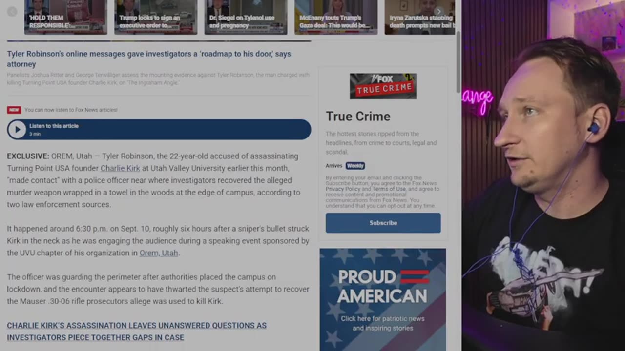 WeAreChange-Wild New Charlie Kirk Theories Drop… Assassin’s Police Encounter LEAKED